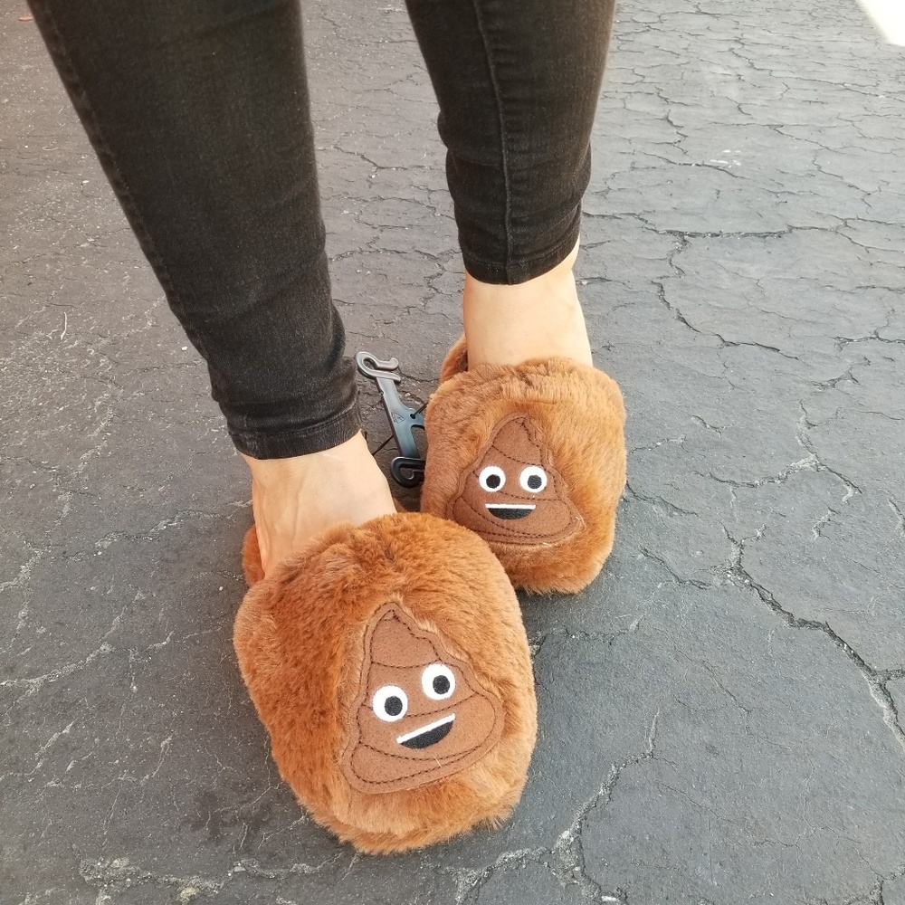 💩Chocolate Brown Poop Fur Fluffy Scandals